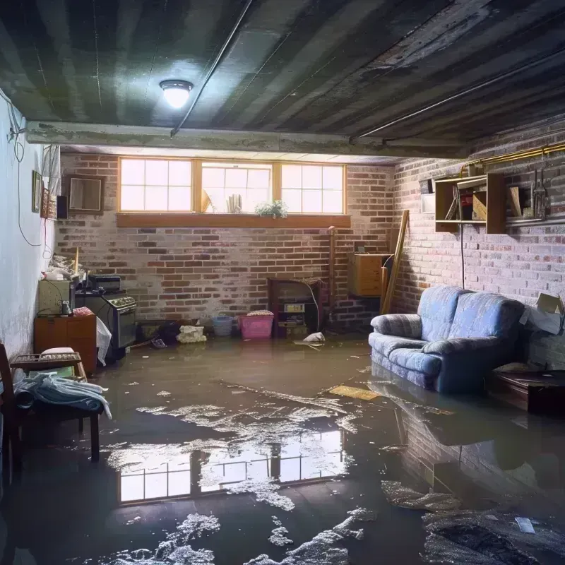 Flooded Basement Cleanup in Garrochales, PR